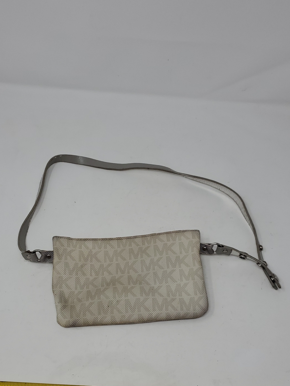 Michael Kors Cream Logo Wristlet/Fanny Pack